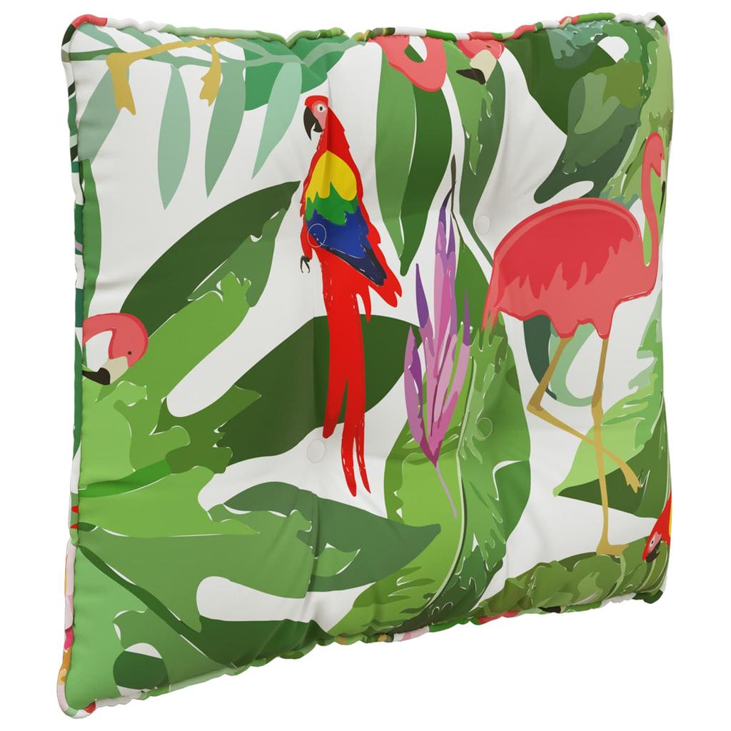 Outdoor Sofa Cushions 3 pcs Multicolored Polyester