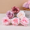 5Pcs 10cm Rose Flower Heads Artificial Silk Flower For Wedding Birthday Party Home Garden Decoration DIY Scrapbook Gift Decor