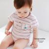 Babylove Unisex Summer Striped Short Sleeve Romper