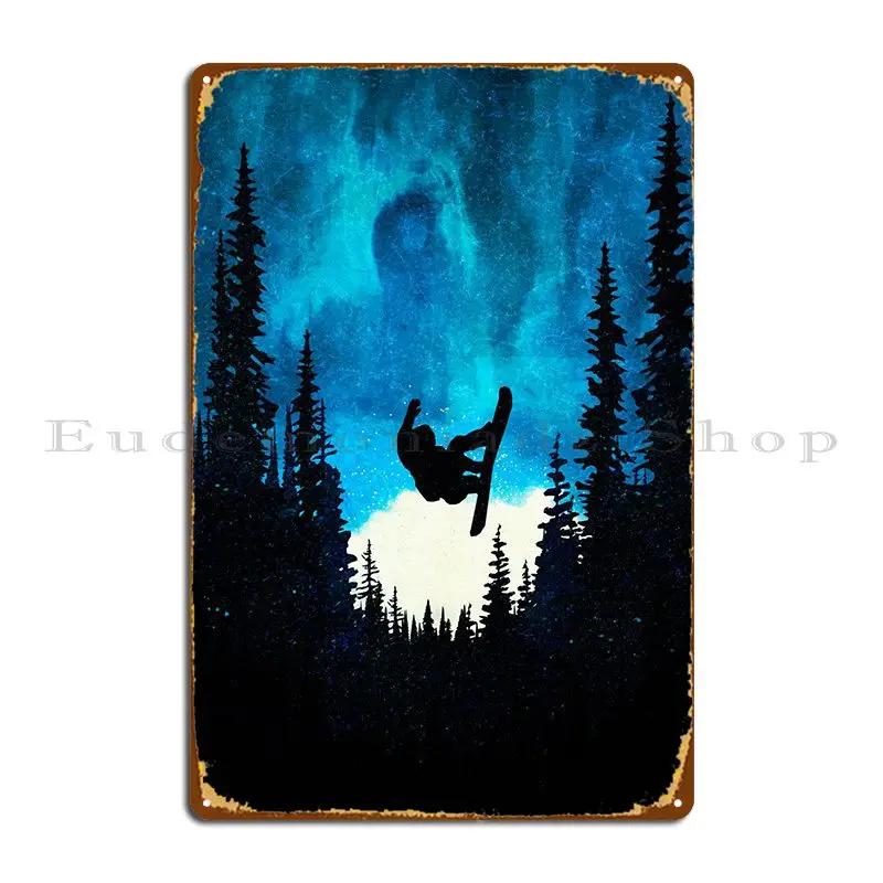 

Сноуборд Металлическая Табличка Постер Настенный Декор Печать Гараж Гостиная Гостиная Жестяная Табличка Постер 20x30cm