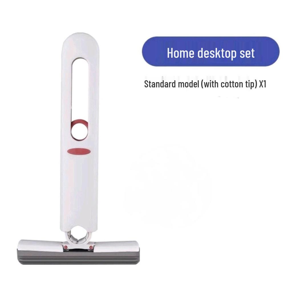 Portable Mini Mop: Multi-functional, Hangable, No Hand Washing for Kitchen, Bathroom, Coffee Table, and Sofa Cleaning