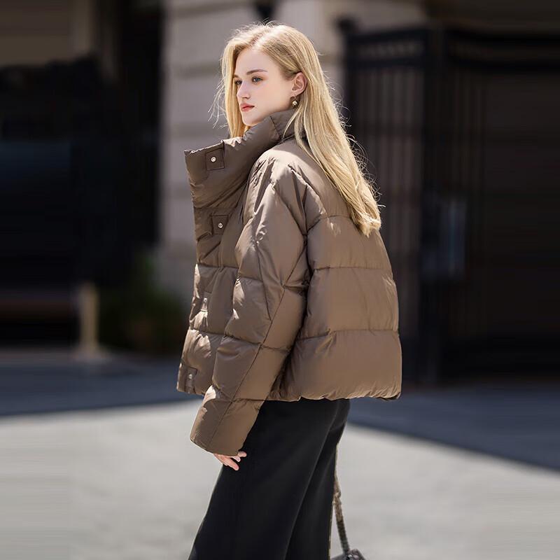 Tachi 2025 Winter Women's Loose Fit Stand-Collar Down Jacket