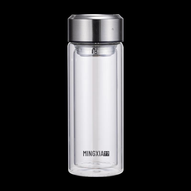 Mingxia Double-Layer Borosilicate Glass Cup 320ML