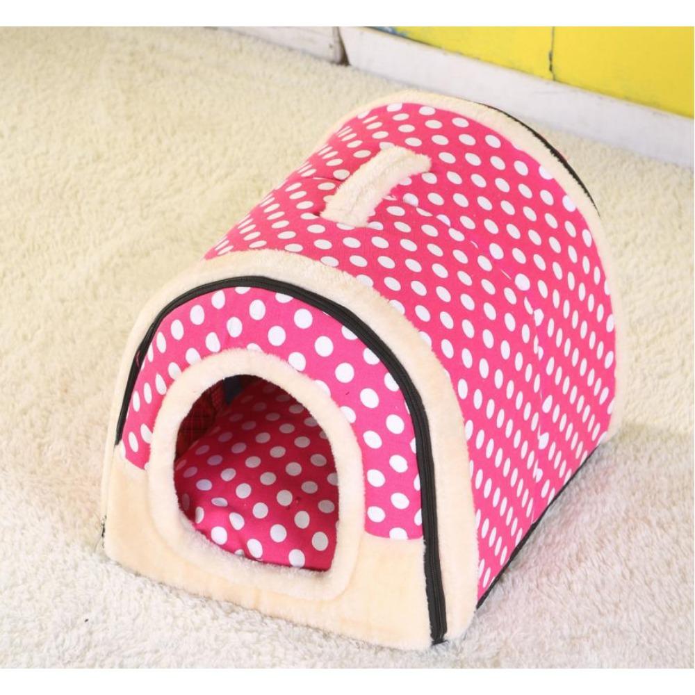 Large Pet Dog Bed Cat House Cave Comfortable Print Stars Kennel Mat For Pet Puppy Winter Summer Foldable Cat Bed Pet Supply