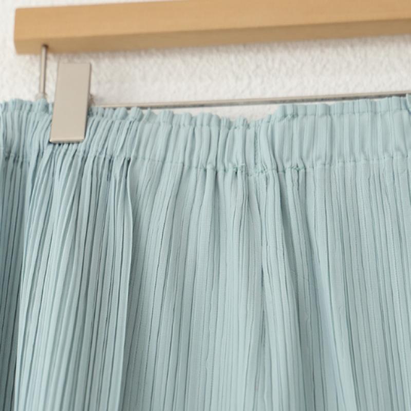 Shiz Madam Semi Baggy Pleats Pants P92059