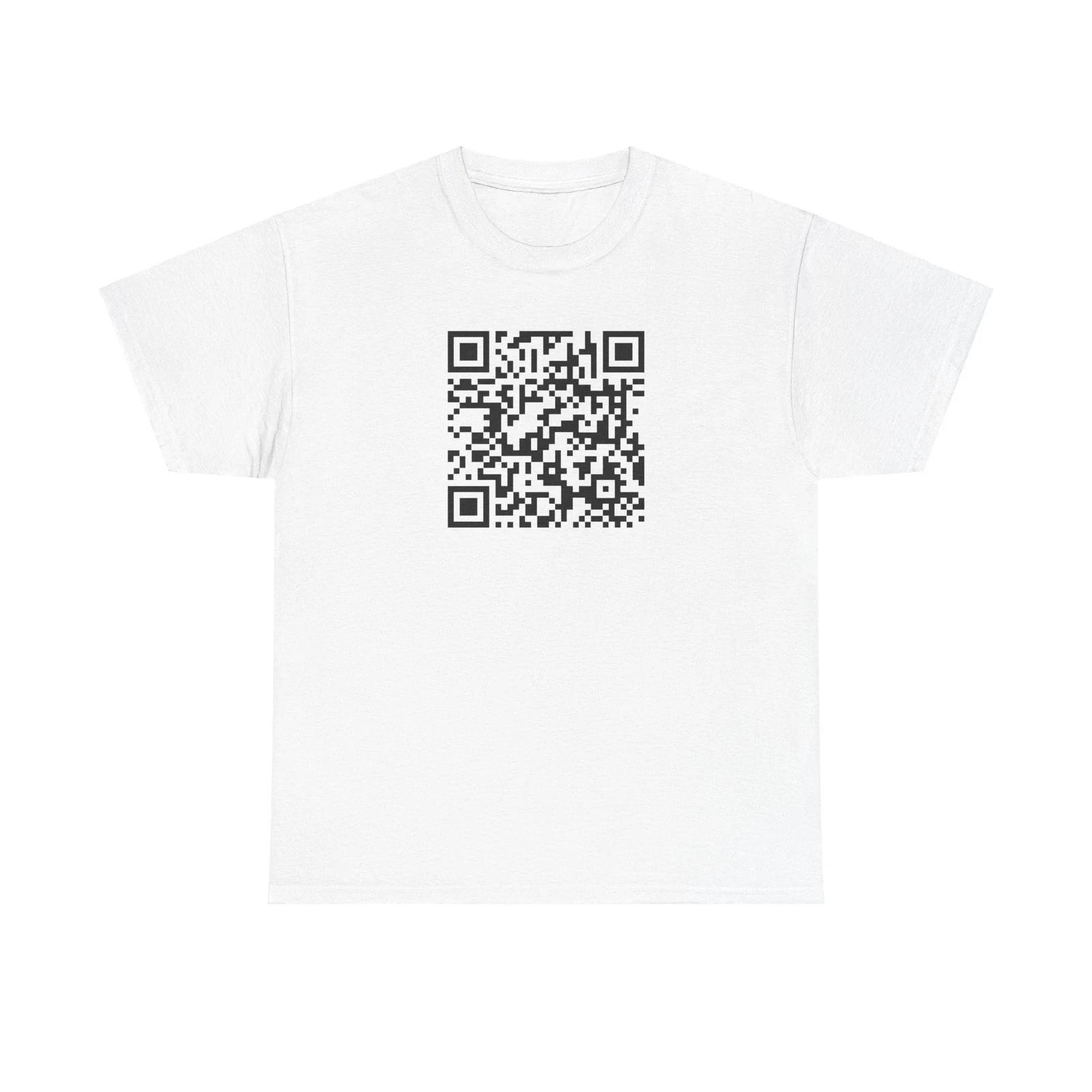 Funny Trump QR Code Prank T shirt, Scan it and Trump is Dancing President Tee S