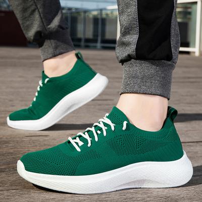 Large Size New Spring and Summer Sports Light and Breathable Men's and Women's Couple Shoes Soft
