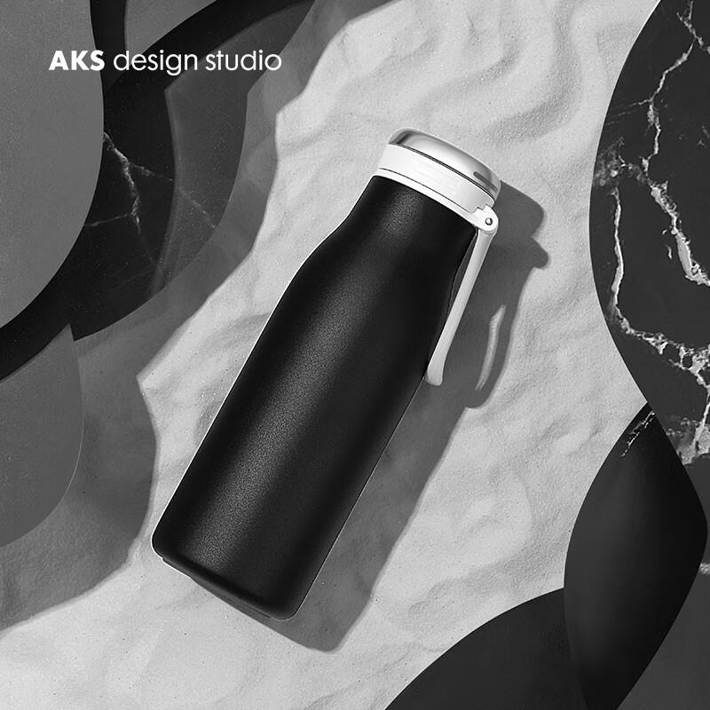 AKS 304 Stainless Steel Insulated Pop-up Lid Water Bottle