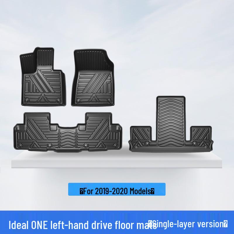 Ideal ONE TPE Trunk Mat: Eco-Friendly, Waterproof, Double-Layer Carpet Protector