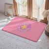 C Cardcaptor S Sakura Cartoon Floor Mat Eco  Flannel Doormat Non Slip Odorless Indoor Floor Rug Soft Short Plush Home Mat