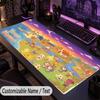 Custom Text Big Mousepad, Extended Desk Pad For Laptop Work GameAnimal Crossing