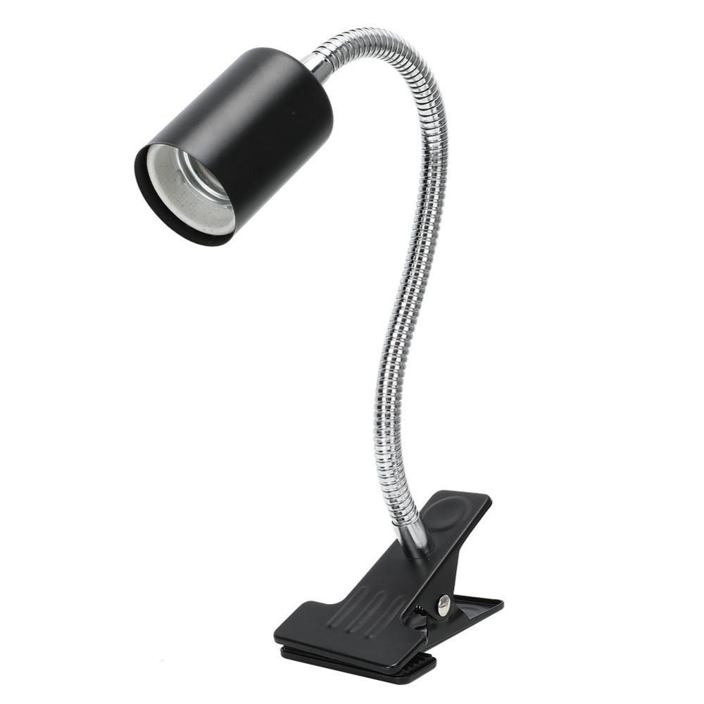 Metal And Plastic Reptile Lamp Holder Adjustable Temperature Reptile Light Holder  Lizard