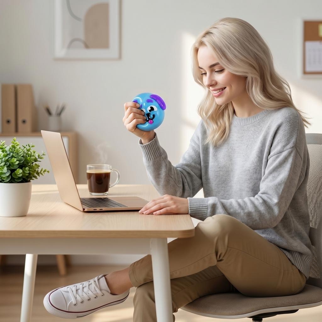Pinch Music, Slow , Soothing And Stress Relieving Toy