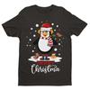 Funny Cute Christmas T Shirt MERRY CHRISTMA Penguin Novelty Gift Idea XMas