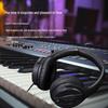 Foldable Wired Over-Ear DJ Monitoring Headphones for Piano, Keyboard, Guitar & Universal Instruments