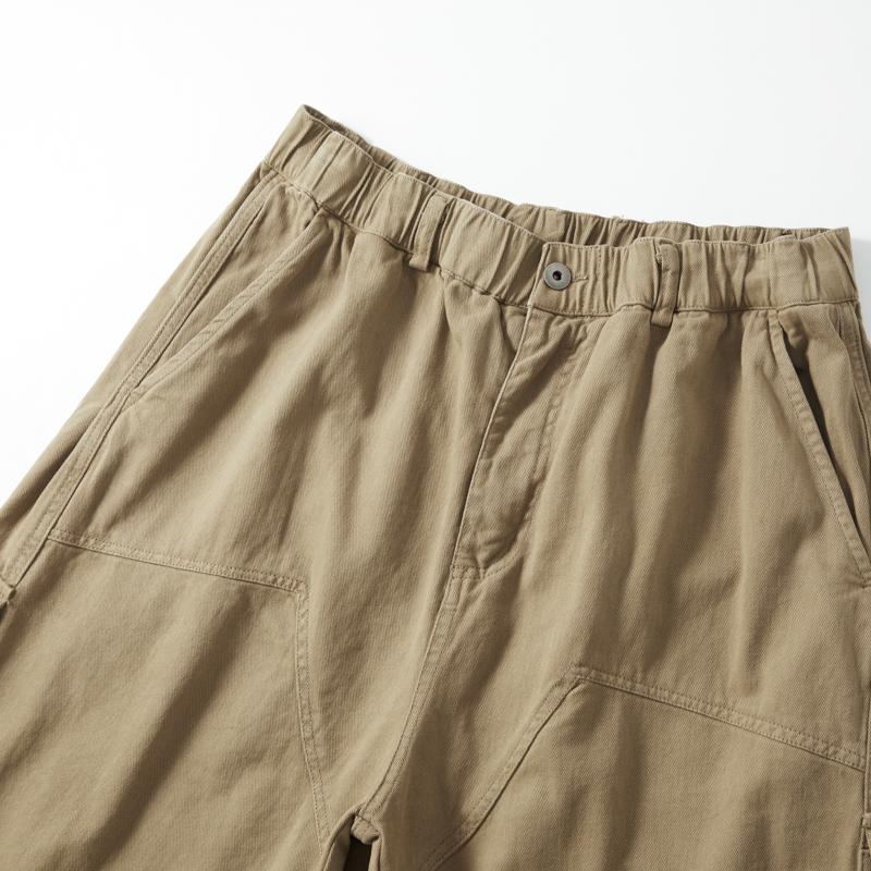 Work Shorts Men's Summer Shorts Men's Loose Casual Five Quarter Pants