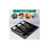 Drawer Insert Tray for Cash Drawer Register, Replacement Cashier Tray, 3 Bill/3 Coin Slots, Piggy Bank Tray, Replacement Tray for Cash Drawer, 24.5 x