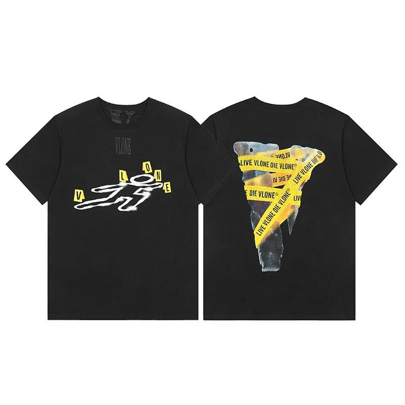 AmiriVLONE FOG Short Sleeve Death God Limited Edition Oversized Streetwear T-Shirt Loose Print American Juice WRLD