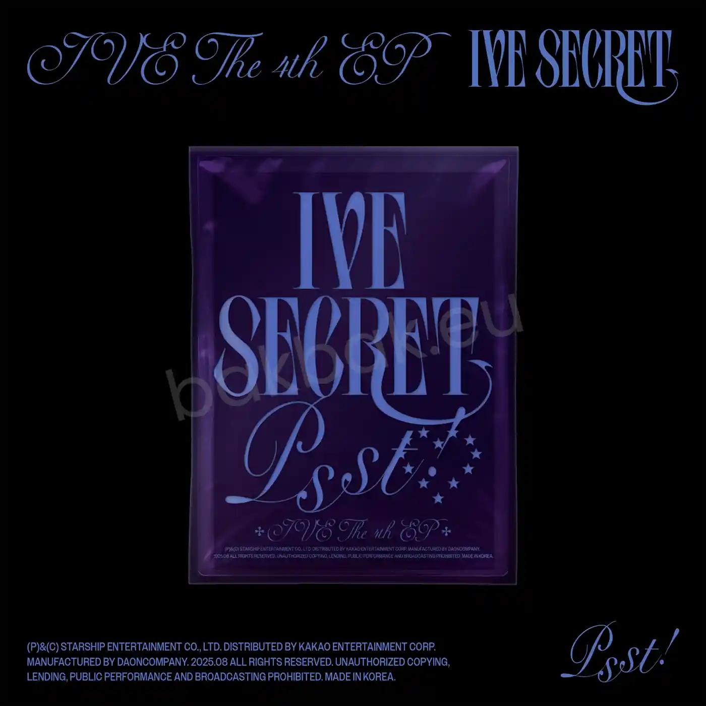 

IVE - [IVE SECRET] 4-й мини-альбом Psst
