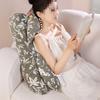 Cushion That Conforms To The Spinal Curve Neck Support Pillow Active Printed and Dyed Fabric Waist Support Mat Convenient To Carry Cushions 1pcs