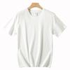 Big Sale Leak-Picking Export Men's Cut Label Tail Single Pure Cotton Short Sleeve T-Shirt Summer Solid Color Basic Half Sleeve Bottoming Shirt