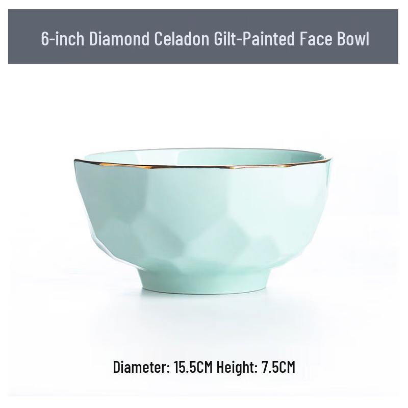 Simple Luxury Ceramic Noodle Bowls