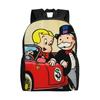 Alec Monopolys Backpack for Kids Boys Girls Lightweight School Bag for Toddlers Kindergarten