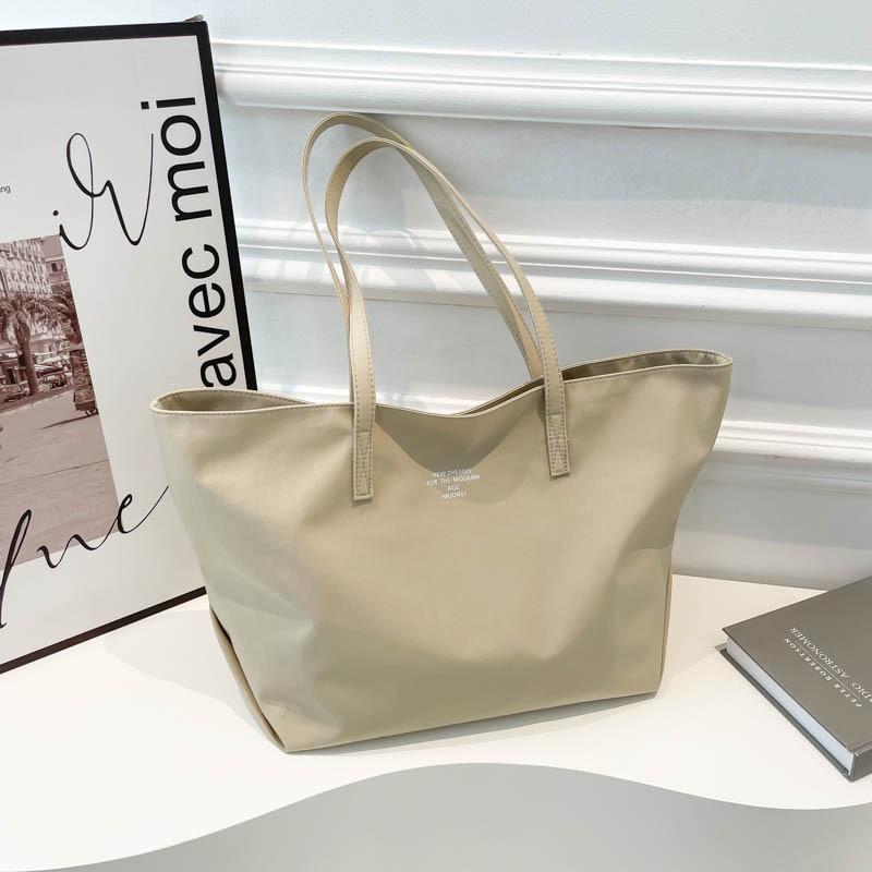 Ladies' Nylon Cloth Bag, Large Capacity Casual Shoulder Bag, Handbag