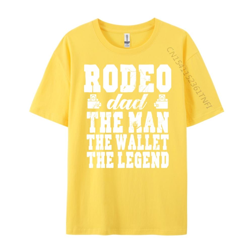 Funny Rodeo Dad Man Wallet Legend Rodeo Dad Cute Oversized T Shirt Graphic Camisetas Funny Camisa New Years Eve