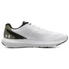 Under Armour Charged Impulse 2 Round Toe Comfortable Fabric Synthetic Leather Low Top Running Shoes Men sneaker White 3024136-100
