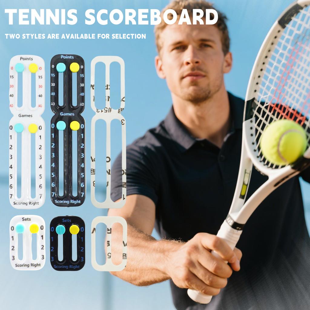 Tennis Score For Racket ,Tennis Racket Pickleball Paddle ,Small Score Board Counter For Tennis Trainer,Point Recording Points,Rec