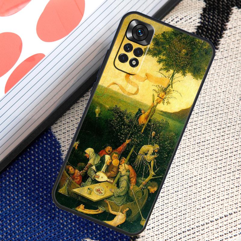 

Чехол Hieronymus Bosch Art для Xiaomi Redmi Note 12 11 10 9 8 Pro Note 8T 9S 10S 11S Redmi 10 10C 12C 9C Cover Redmi 12C