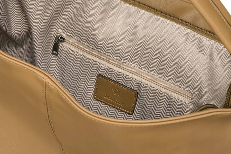 Classic Women's Shopper Bag Made of Eco-leather - Rovicky