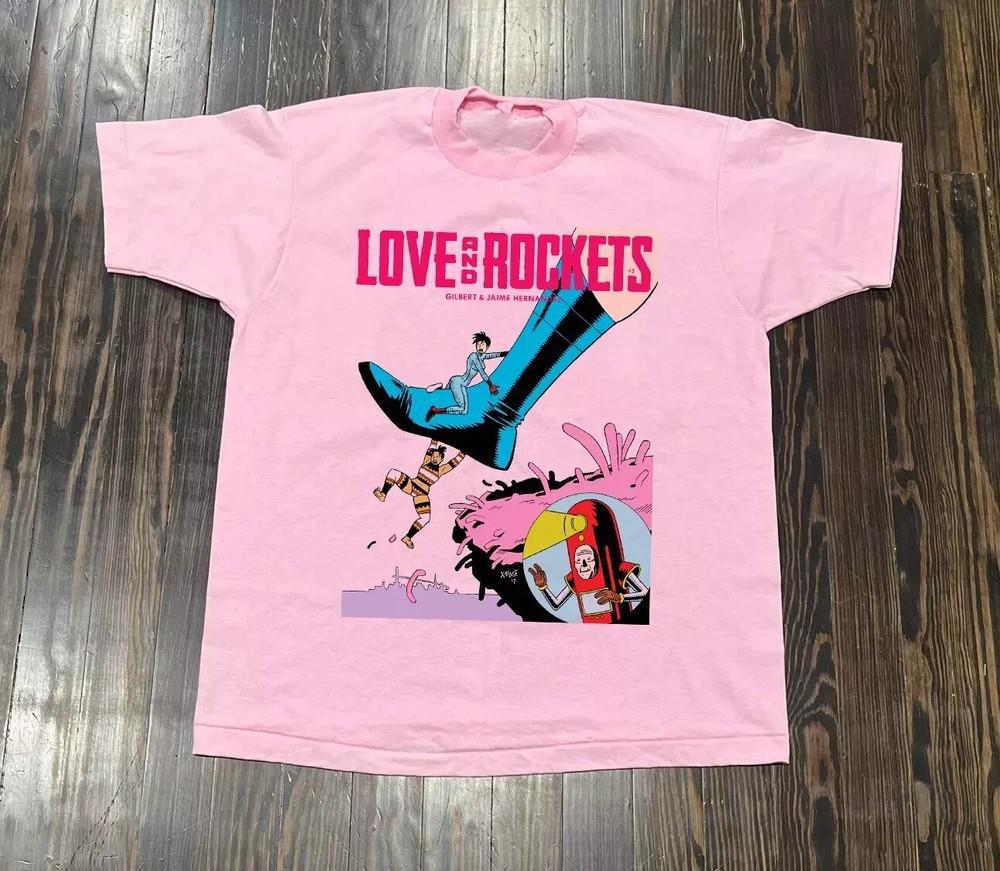 

The Hernandez Bros Love And Rockets Band Full Size S-5XL BL801 Unisex T-Shirt XXXXL