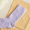 Monfoot Women S Pretzel Sleep SockS Purple