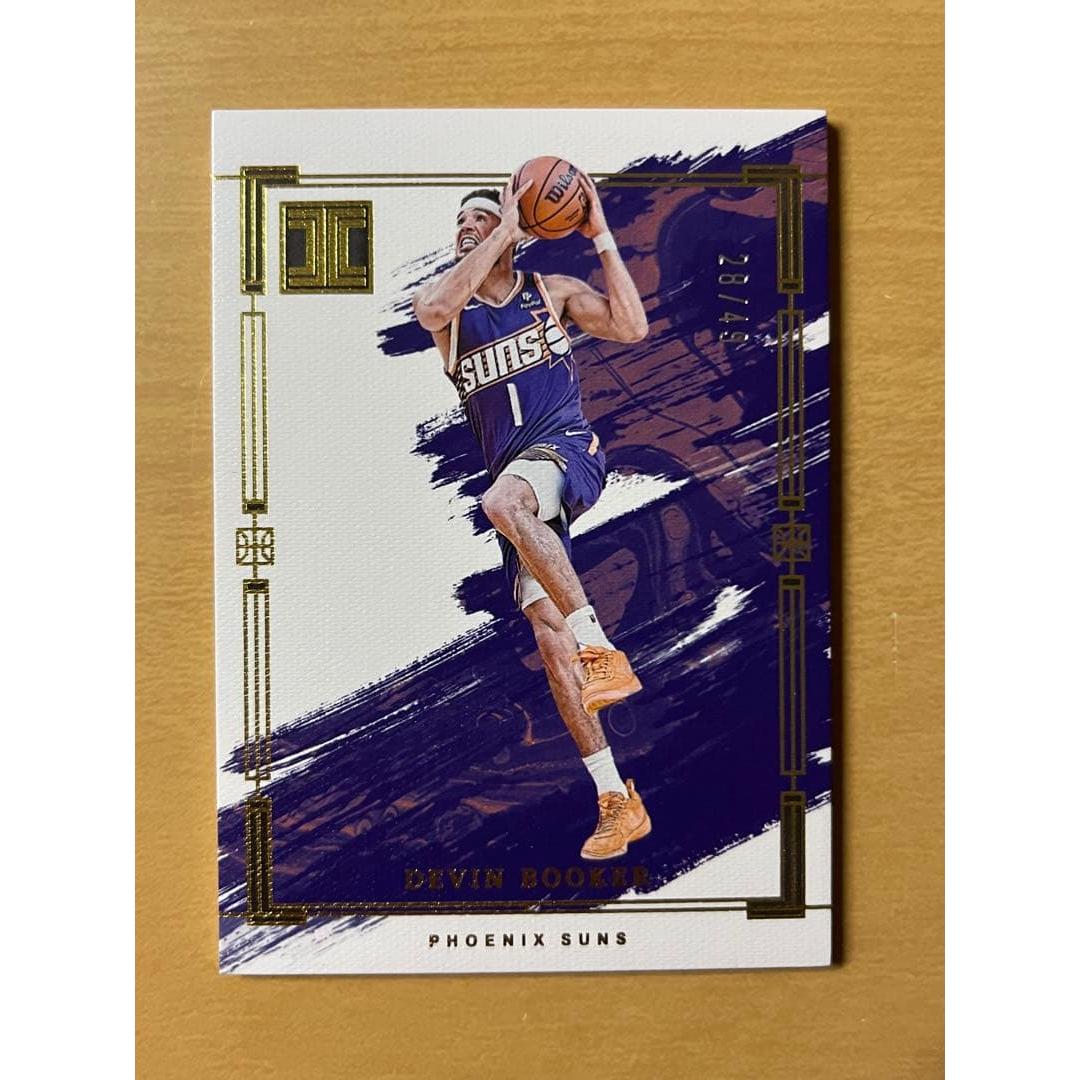 Used /49 NBA DEVIN BOOKER IMPECCABLE GOLD SP