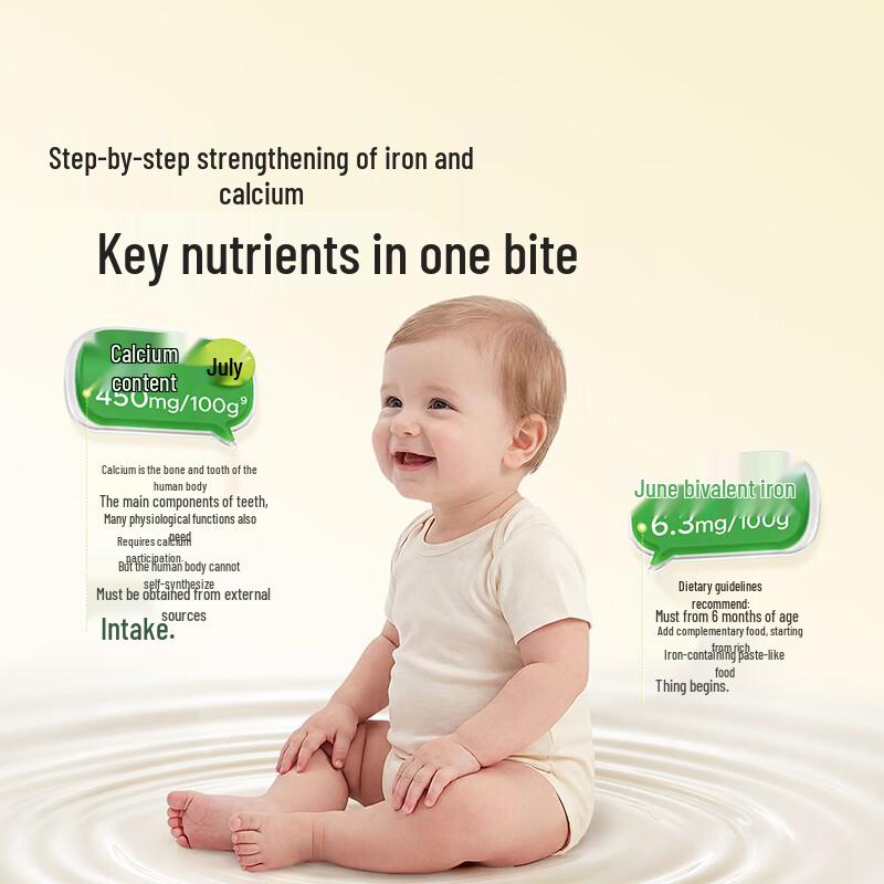 Baby Craving Organic Iron-Calcium Fortified Infant Rice Cereal