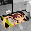 Anime D-DandadanS Bathroom Mat Kids Room Bedroom Decoration Balcony Anti-Slip Doormat Living Room Welcome Rug