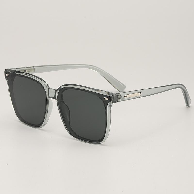 JYL TS Square Sunglasses With Rivets UV Protection For Women 2323