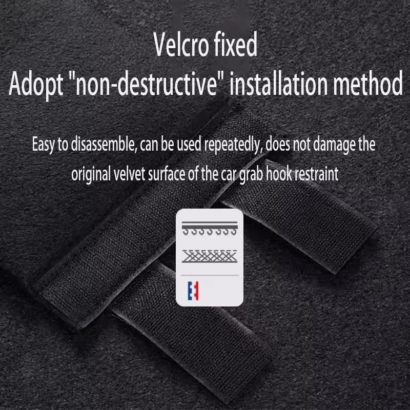 For VW Volkswagen T Roc A11 2024~2025 Upgrade Organizer Trunk Side Partition Trunk Interior Storage Box Parts