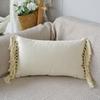 1PC Bohemian Ethnic Fringe Throw Pillow Covers Tufted Living Room Decor Cushion Covers Soft Pillow Cover with Zipper Home Decor