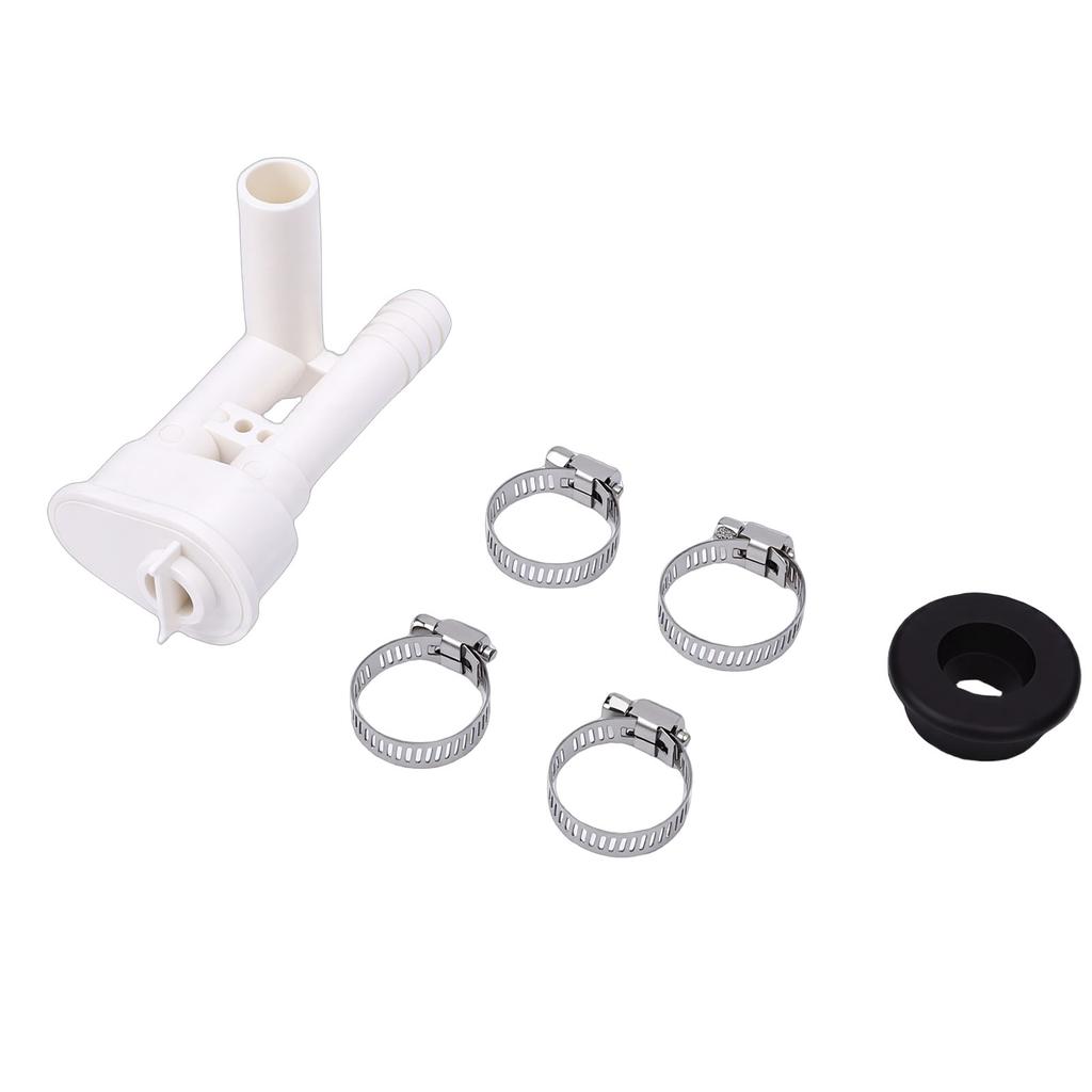 RV Toilet Vacuum Breaker Kit 385316906 Backflow Prevention Replacement for Sealand VacuFlush Toilet