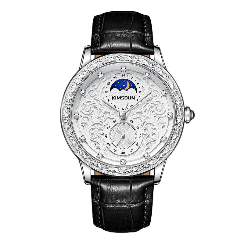

2022 Часы KIMSDUN, мужские часы высшего бренда класса люкс, ретро-карго, луна, высококачественные мужские водонепроницаемые механические часы