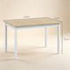 Four-Seater Farmhouse-Style Wooden Table