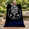 Coperta FC Porto Coperta di Flanella Morbida Accogliente Peluche Coperta da Divano Letto Leggera Decorazione per la Casa Regali per Natale varie festività