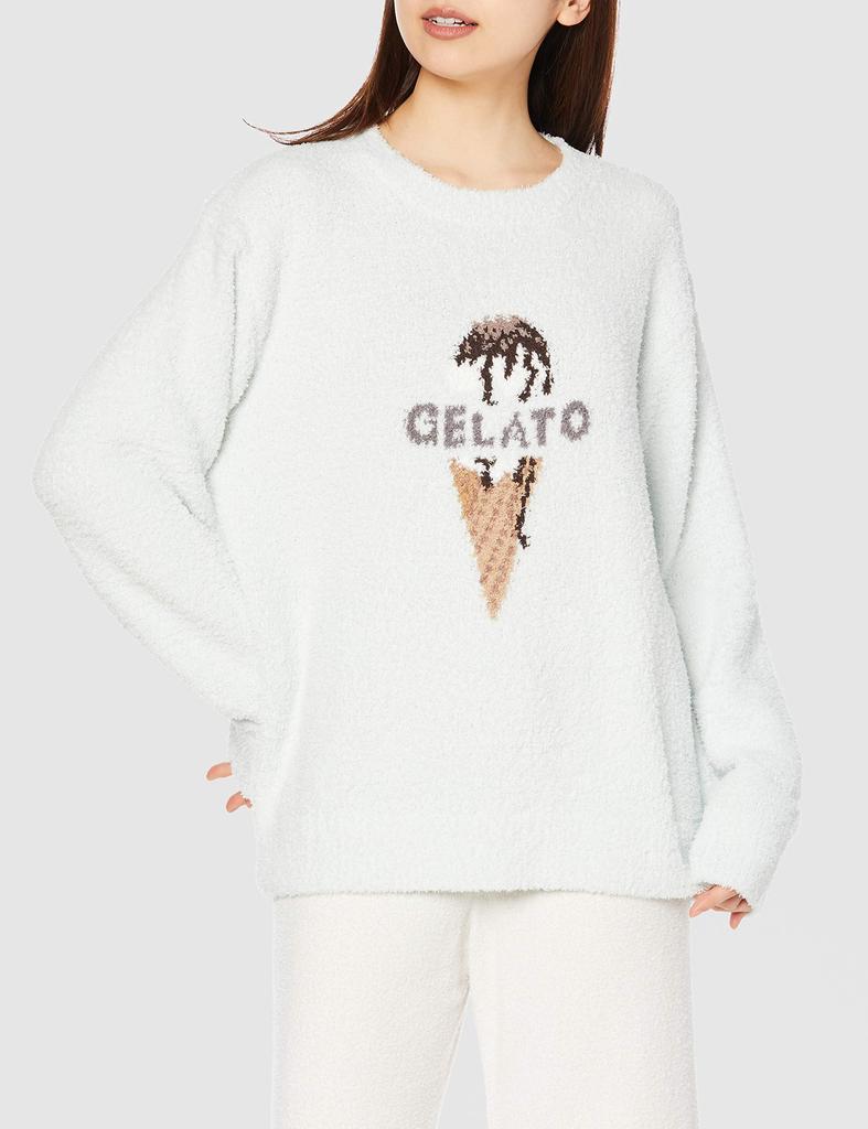 Gelato Pique Powder Motif JQD Pullover PWNT211049 MNT F Women's