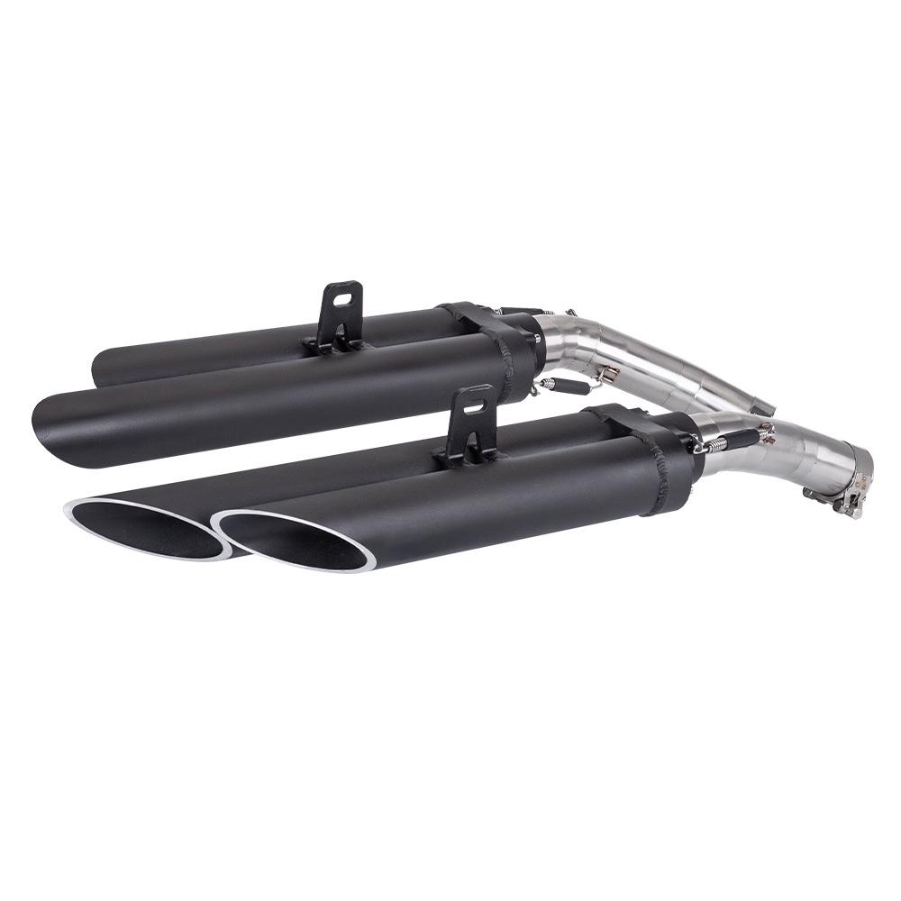 YZF-R1 Motorcycle Exhaust Pipe for 2004-2006: Modified Four-Outlet Mid & Tail Section