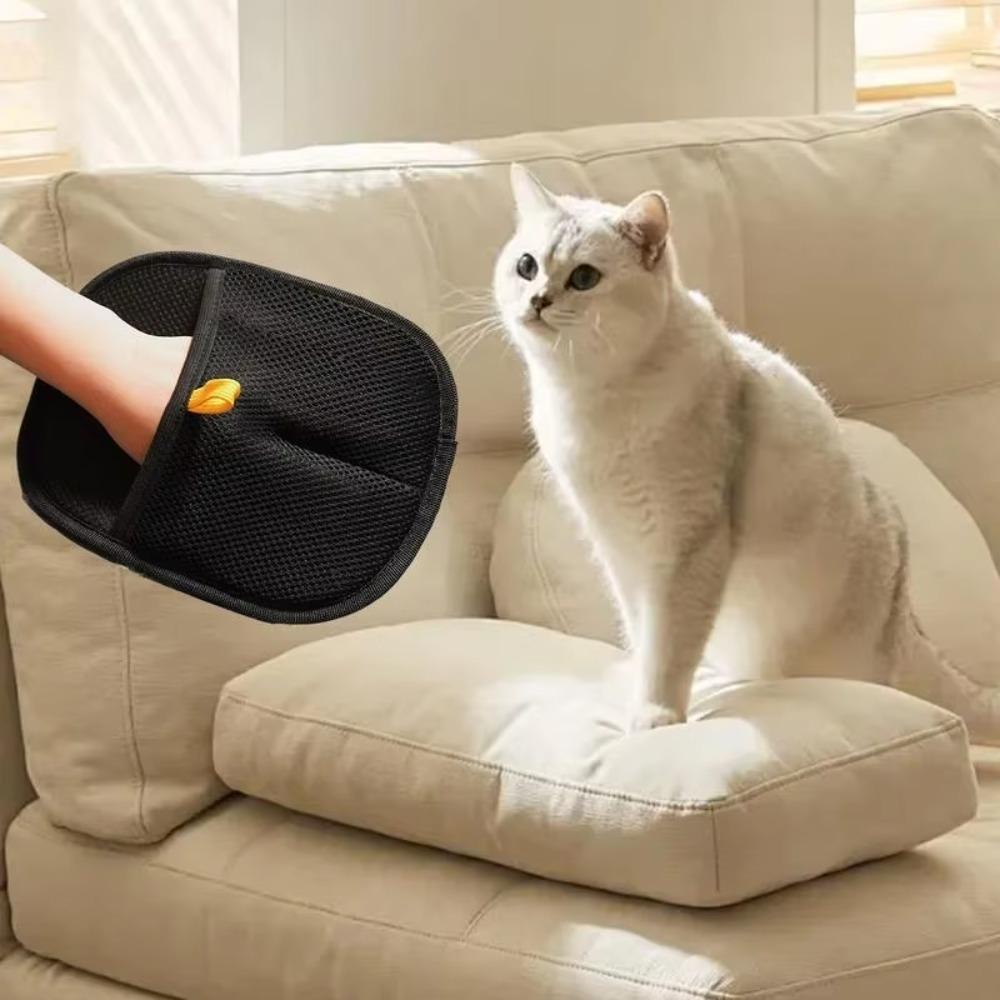 2PCS/SET Multi-functional Pet Grooming Gloves Soft Pet Hair Remover Brush Removing Gloves Dog