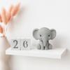 Cartoon Animal Ornament, Rabbit Fox Bear Shape Desk Ornament, Mini Size Desktop Decoration for Home Office