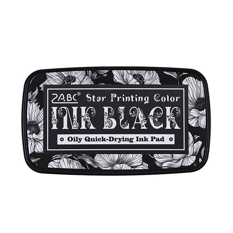 Colorful Multicolor Ink Pad Planner Stamps Art Scrapbook Student Supplies Self Ink Stamp Inkpad School Accessories Stationery